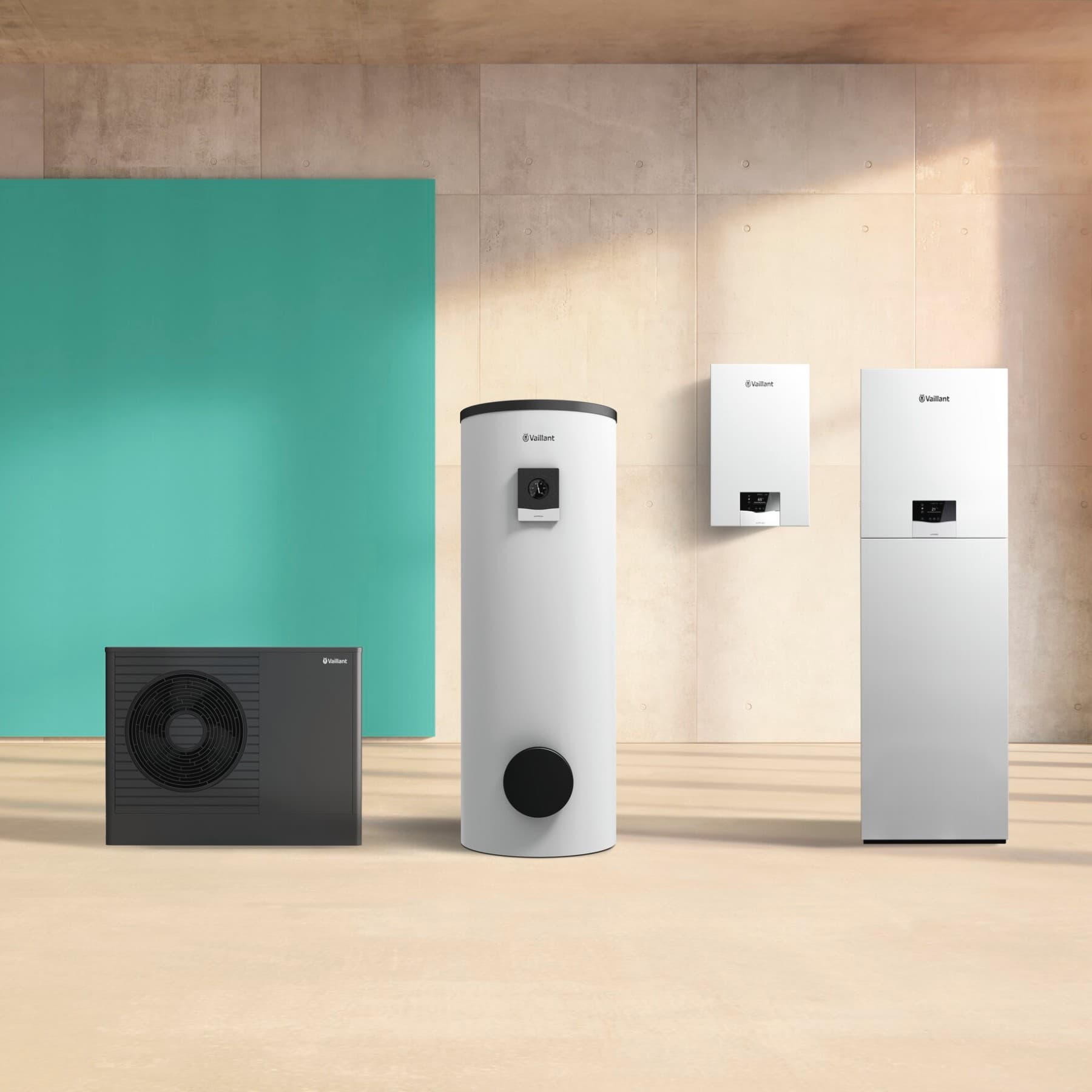 Vaillant produktai iš eilės