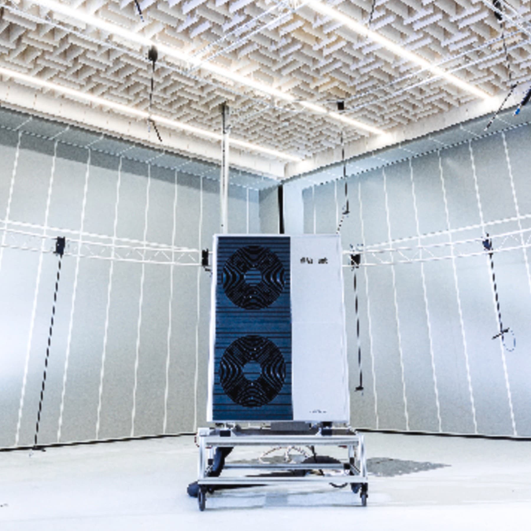 Vaillant šilumos siurblys bandymų centre