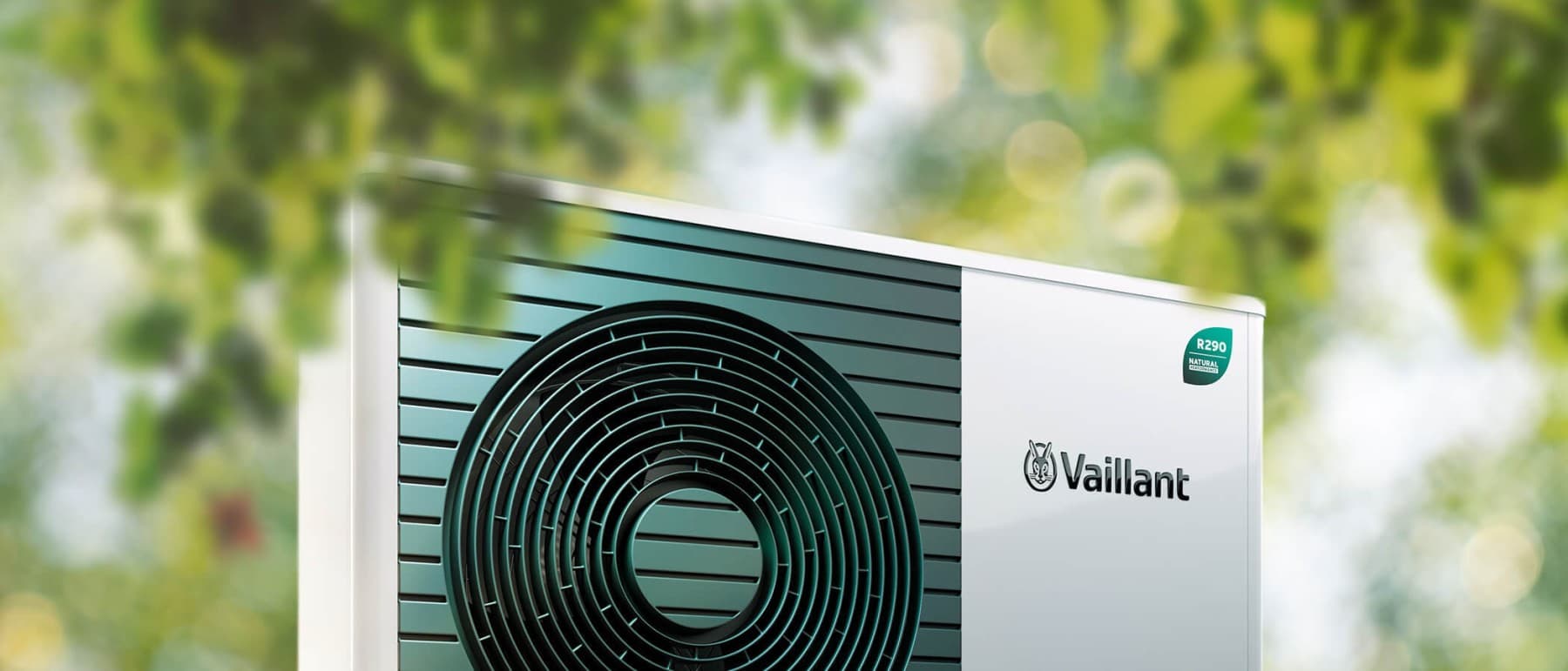 Vaillant šilumos siurblys su R290 lapeliu